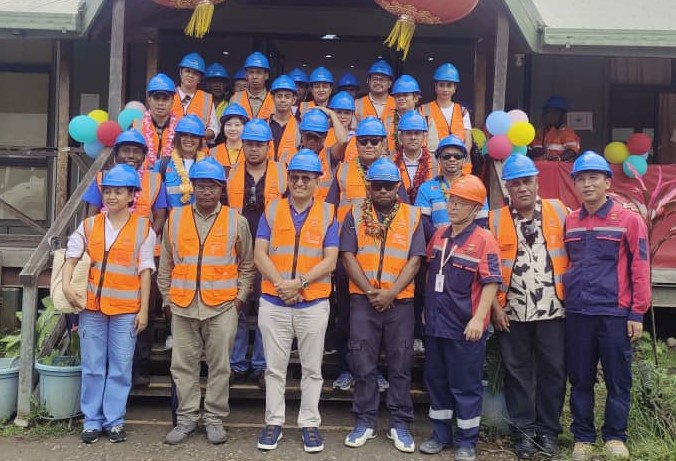 Timor-Leste Delegation Visits Gold Ridge Mine in Solomon Islands