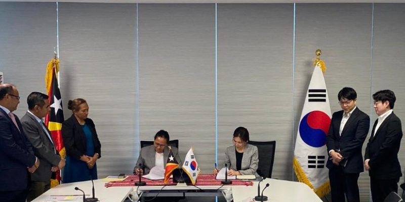 KOICA and MoF Sign Grant Arrangement for Rehabilitation of Becora Technical Secondary School