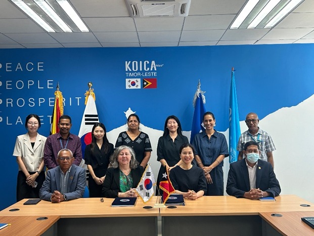 KOICA and UNICEF sign grant arrangement to support early childhood education in Timor-Leste