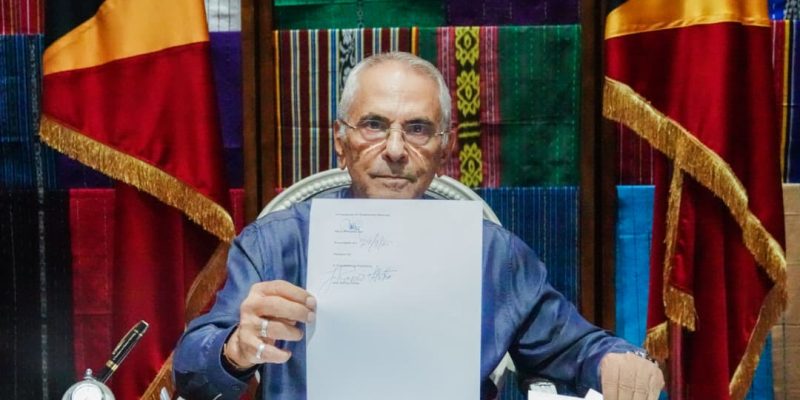 Ramos-Horta Promulgates Law Ending Lifetime Pensions for Ex-MPs and Leaders