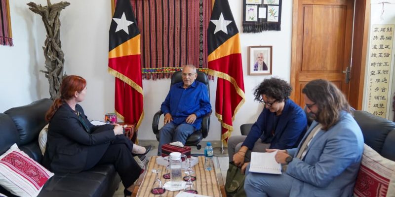 President Ramos-Horta and WFP Advance Global Initiative on Social Protection and Nutrition