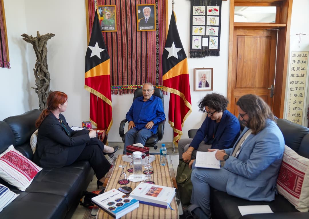 President Ramos-Horta and WFP Advance Global Initiative on Social Protection and Nutrition