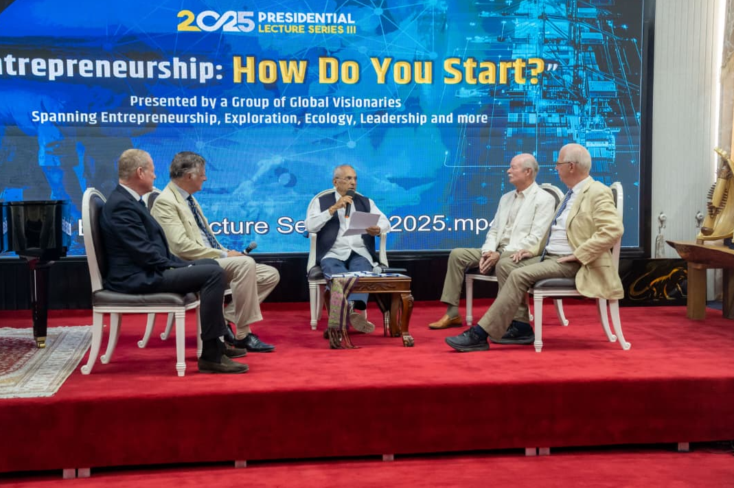 President  Horta Convenes Global Visionaries for 2025 Presidential Lecture Series III on Entrepreneurship