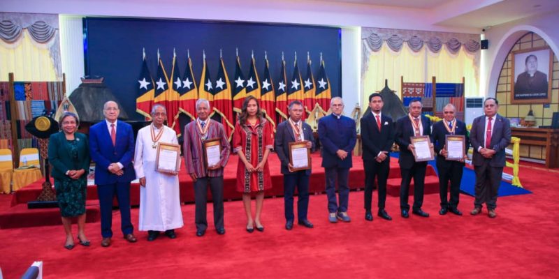 President Ramos-Horta Honors Papal Visit Contributors with National Awards