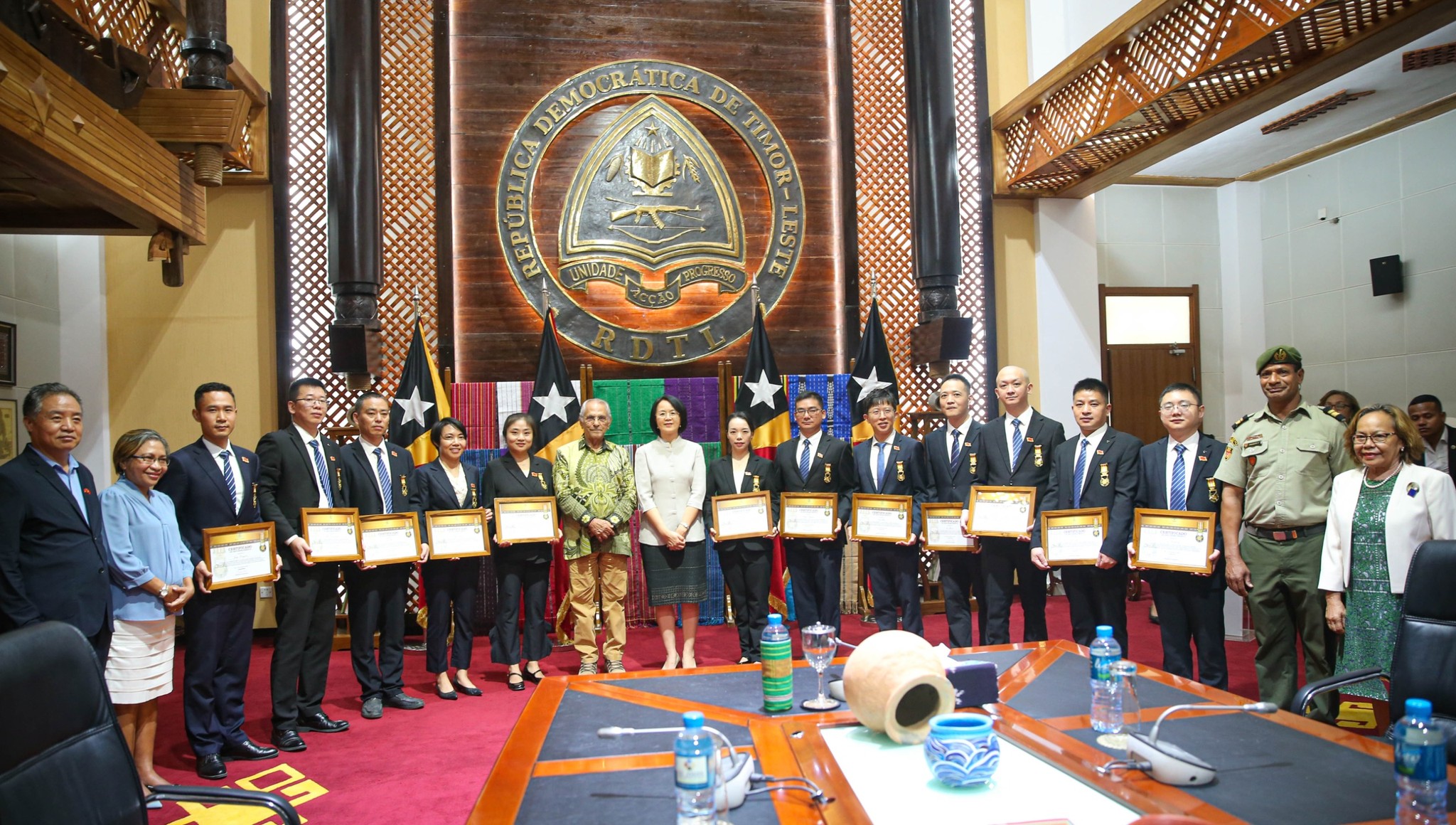 Ramos-Horta confers Medal of Merit to 12 Chinese Medical Brigades for their contributions to Timor-Leste’s health sector