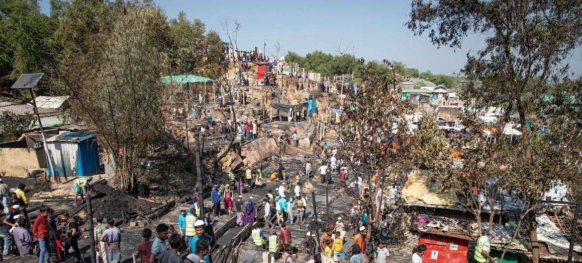 UN Chief Calls for Urgent Global Action to Resolve Rohingya Crisis