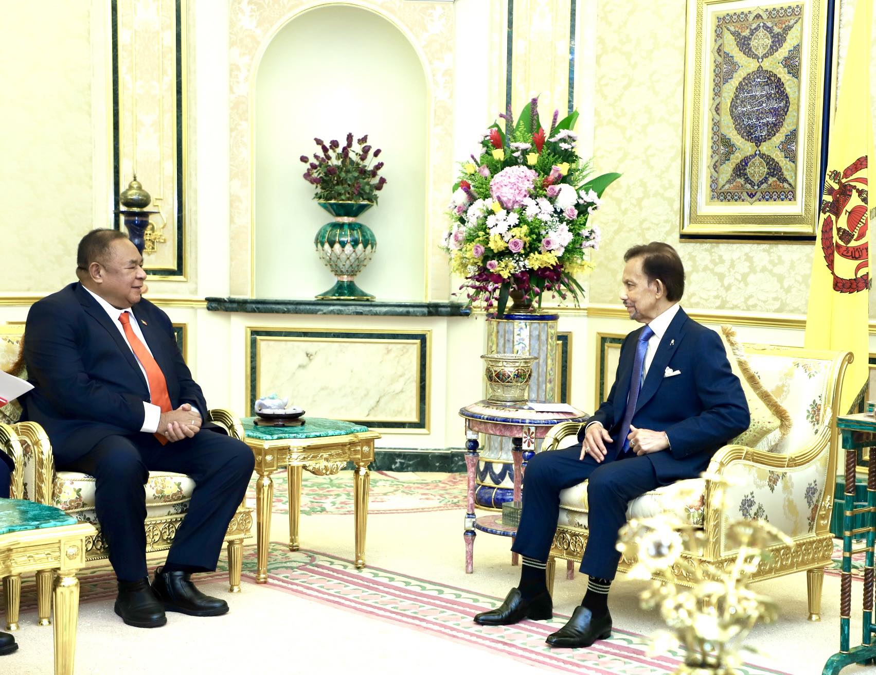 Sultan of Brunei Hassanal Bolkiah congratulates Timor-Leste ahead of its formal accession to ASEAN