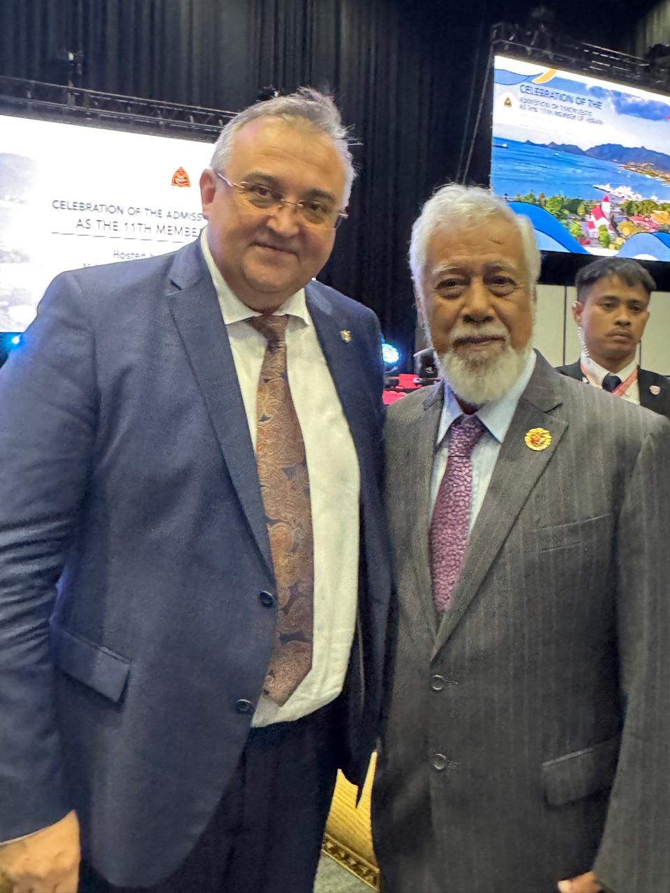 Ukraine congratulates Timor-Leste on ASEAN membership and seeks to strengthen bilateral cooperation