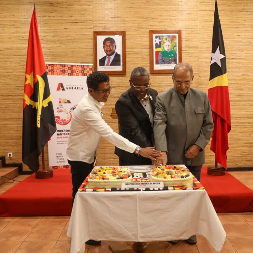Angola marks 50 years of independence, reaffirming its commitment to global peace and calling for deeper cooperation with Timor-Leste
