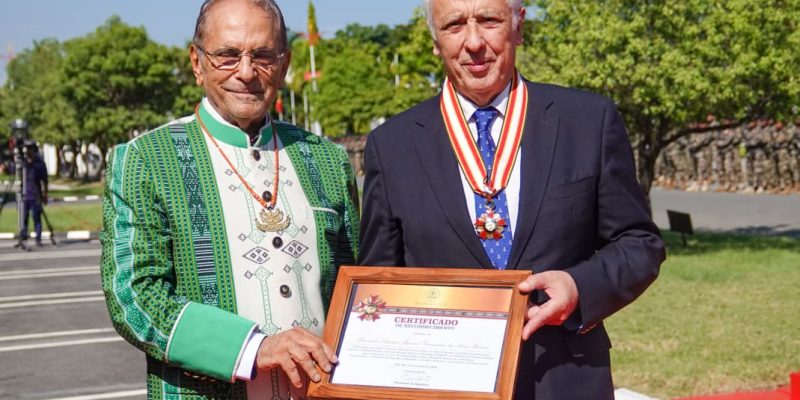 President Ramos-Horta bestows Collar Of The Order Of Timor-Leste to former Portuguese Forces Chief