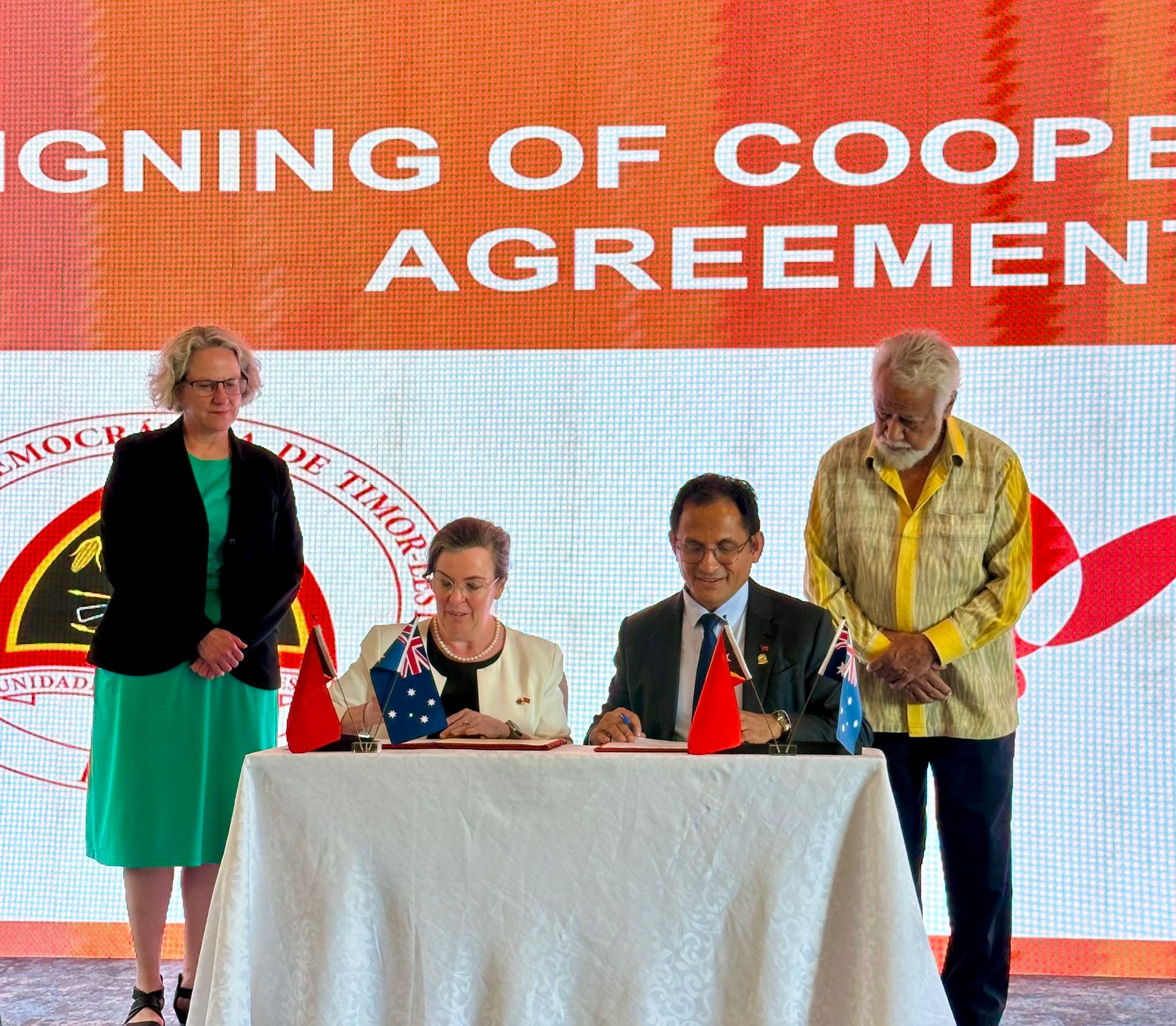 Timor-Leste and Woodside sign cooperation agreement to mature Timor-based liquefied natural gas project