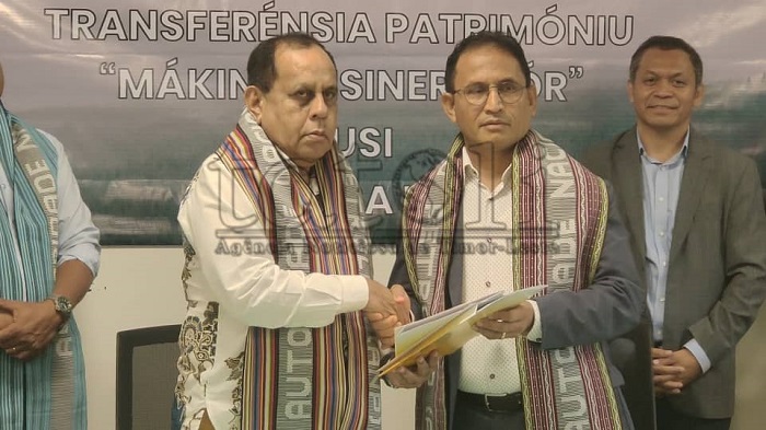 ANP and Santos hand over an incinerator to MAE to boost waste management in Timor-Leste