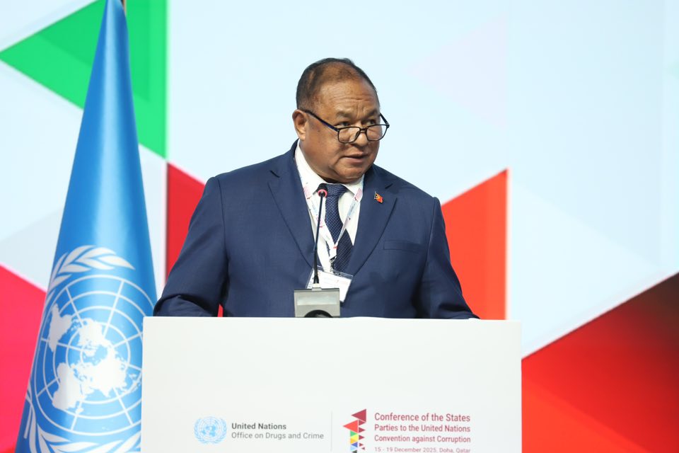 Timor-Leste participates in the UN Anti-Corruption Conference in Doha