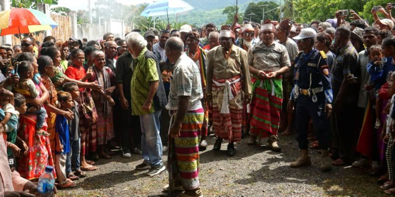 Xanana emphasizes unity between Amfoan ‘Liurai’ and Nítibe Authorities at the border