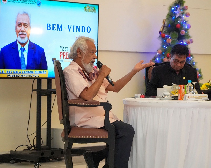 Xanana Gusmão highlights media’s role in democracy and nation-building
