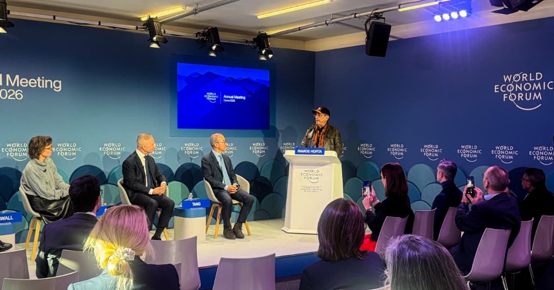 President Ramos-Horta champions Global Plastics Treaty and Green Innovation in Davos