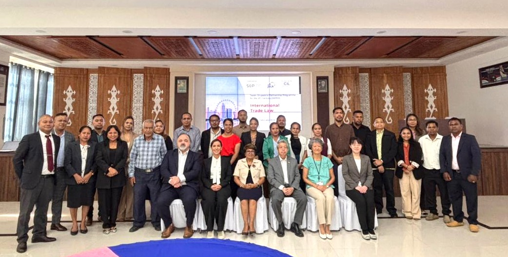 Timor-Leste officials attend international trade law training