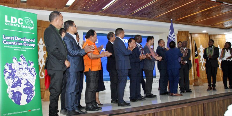 Timor-Leste assumes Chairmanship of the Least Developed Countries Group