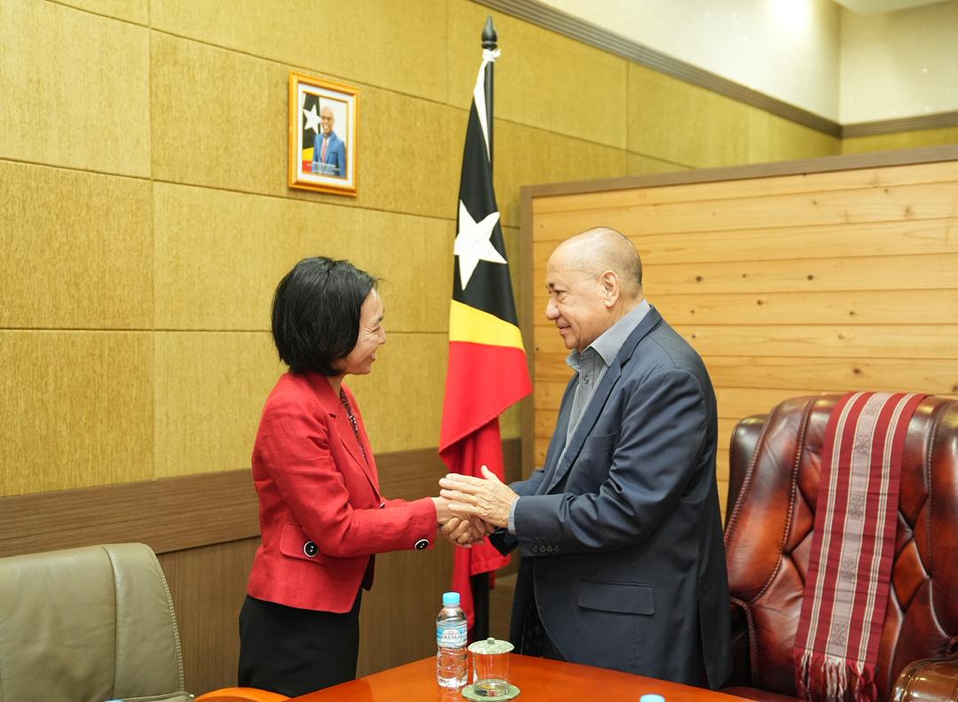 Minister Pereira welcomes Australia’s Assistant Secretary of the Department of Foreign Affairs and Trade
