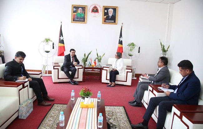 Timor-Leste, India reaffirm commitment to strengthen bilateral cooperation