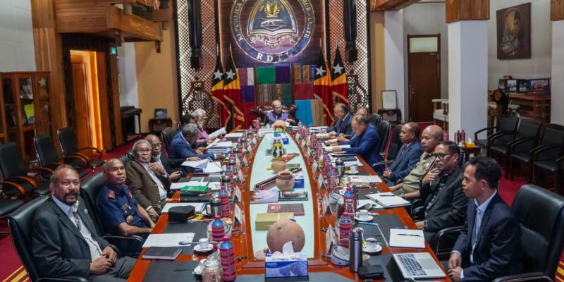 Ramos-Horta receives government update and presides over Superior Council of Defense and Security