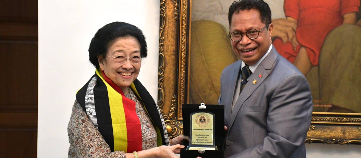 Ambassador Roberto Soares holds courtesy meeting with Megawati Soekarnoputri