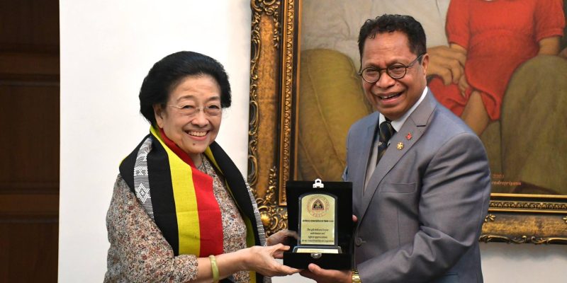 Ambassador Roberto Soares holds courtesy meeting with Megawati Soekarnoputri