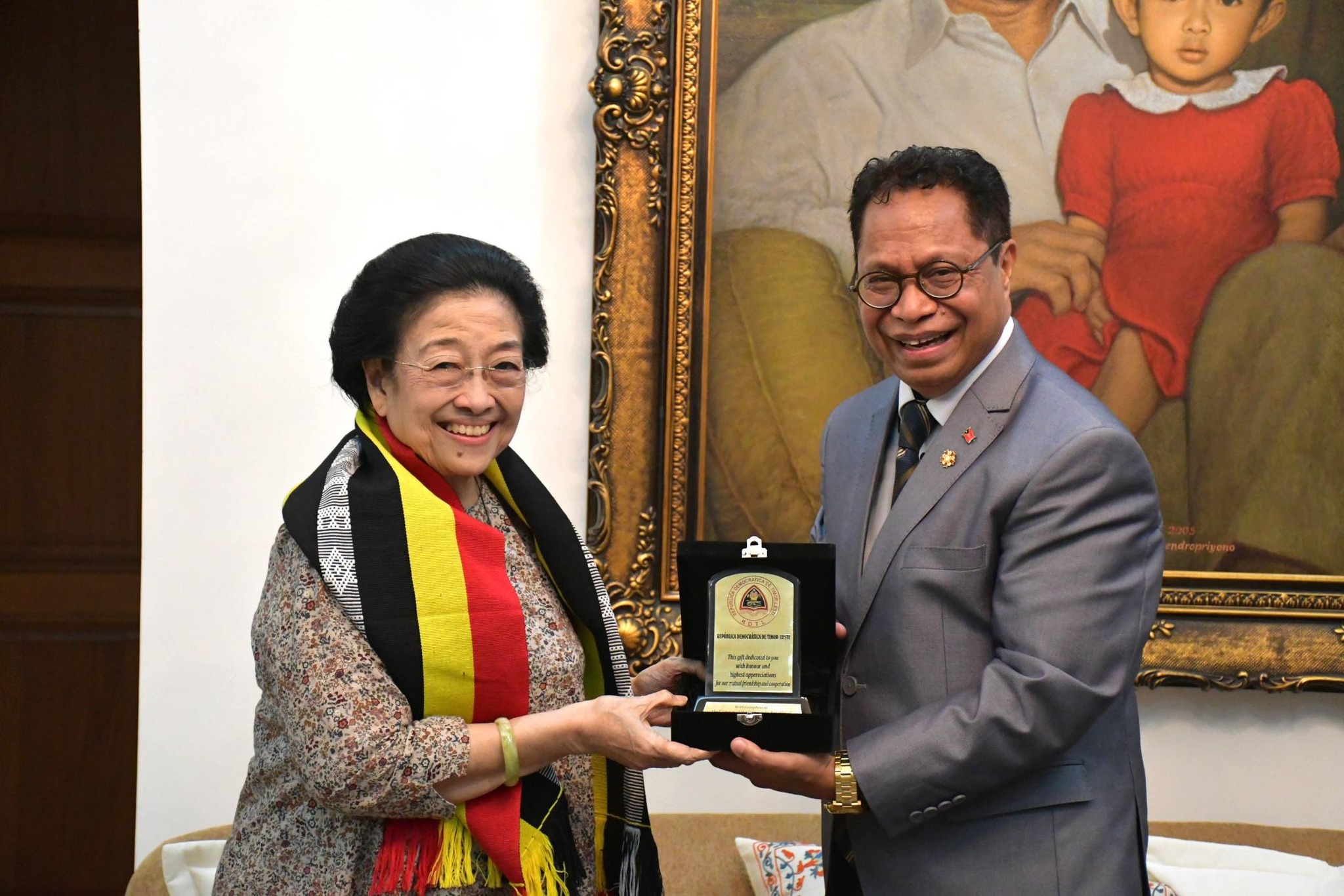Ambassador Roberto Soares holds courtesy meeting with Megawati Soekarnoputri