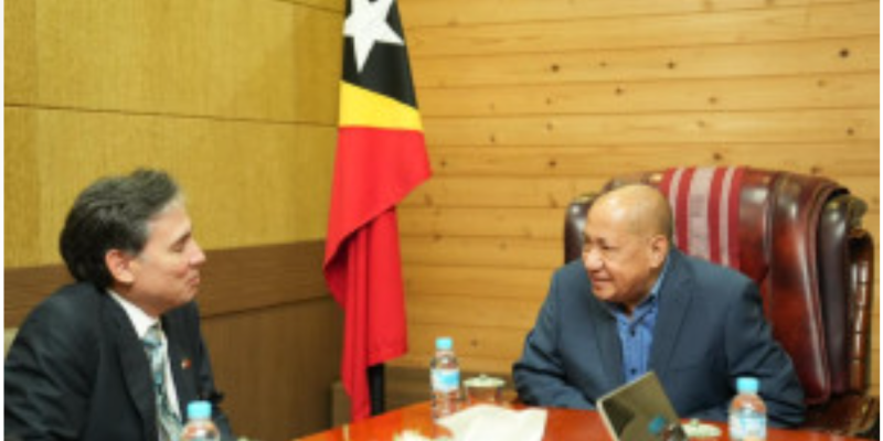 Timor-Leste and U.S. Discuss Bilateral Cooperation, ASEAN Preparations and Economic Development