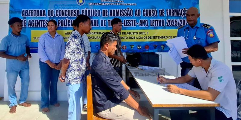 Police Recruitment: Candidates must retake cultural, psychological, and medical tests