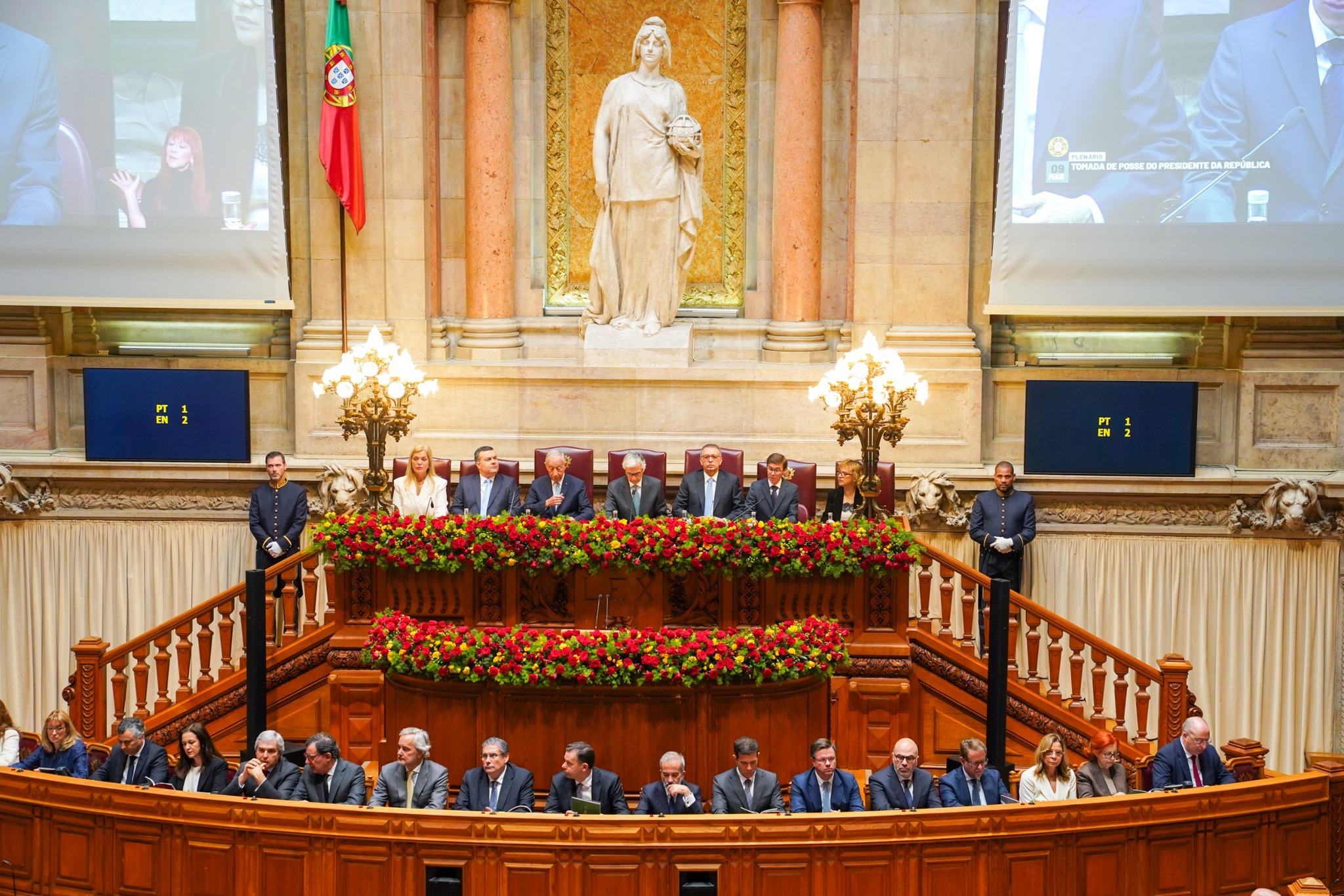 President Ramos-Horta attends the inauguration of Portugal’s new President