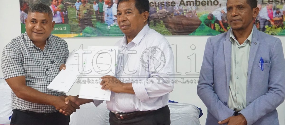 RAEOA and World Neighbors sign MoU to promote sustainable agriculture in Oekusi