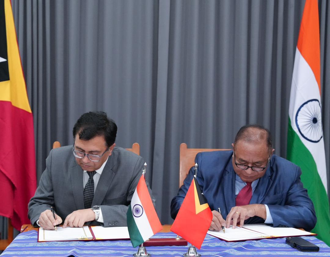 Timor-Leste and India sign MoU on the establishment of Bilateral Consultation Mechanism