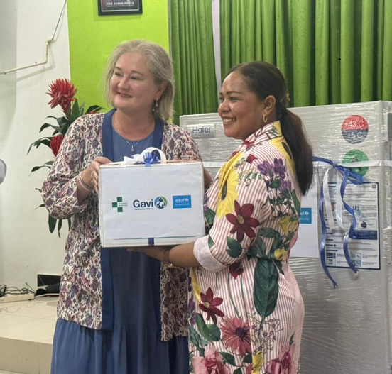 UNICEF delivers cold chain equipment to strengthen vaccine storage in Timor-Leste