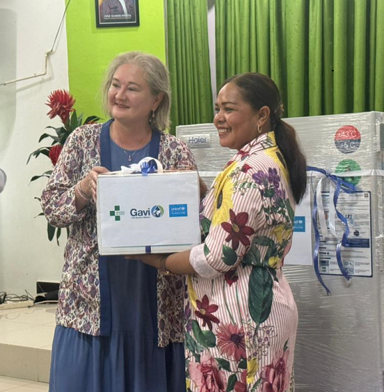 UNICEF delivers cold chain equipment to strengthen vaccine storage in Timor-Leste