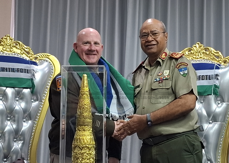 Rhode Island National Guard Adjutant General visits Timor-Leste to enhance bilateral security cooperation