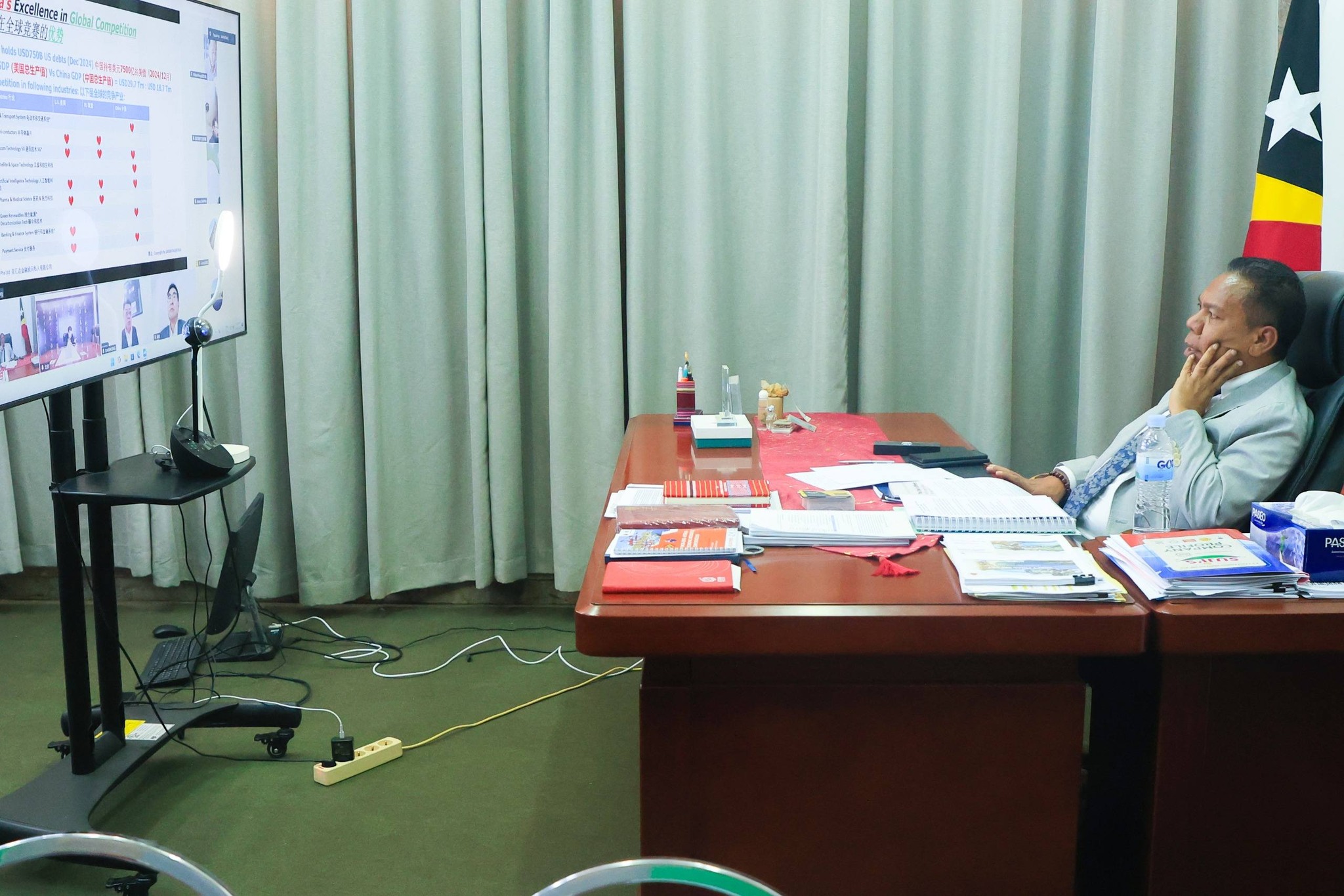 Timor-Leste Vice Minister discusses future cooperation with China at regional meeting