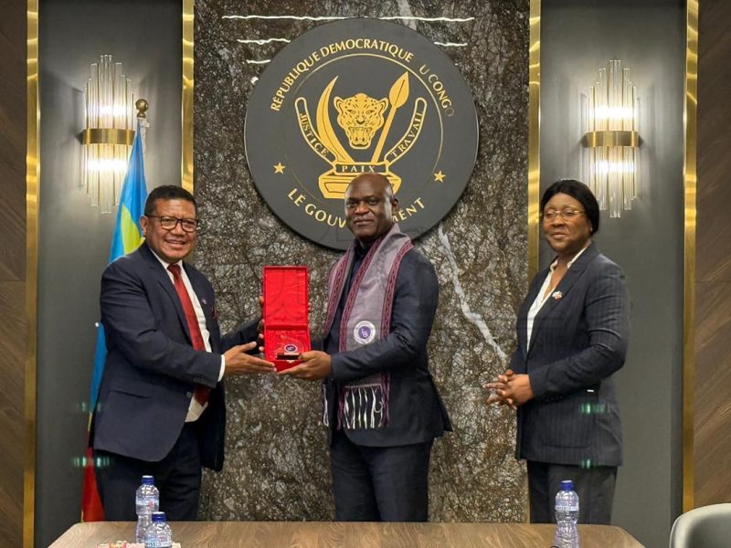 g7+ delegation meets DRC Ministry of Justice to strengthen Legal Cooperation and Resource Governance