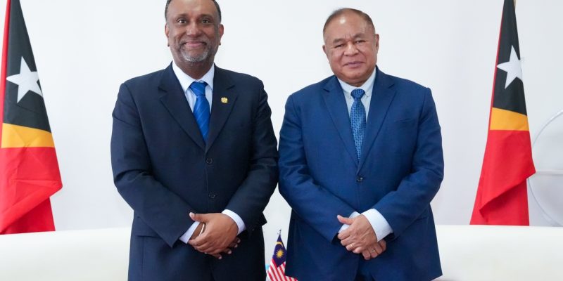 Timor-Leste Foreign Minister holds farewell meeting with outgoing Malaysian ambassador