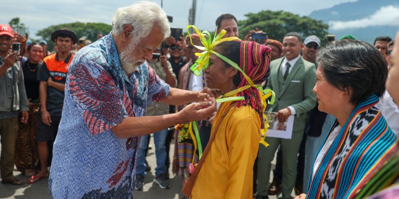 PM Xanana Gusmão Inaugurates $33 Million Road Upgrade in Bobonaro