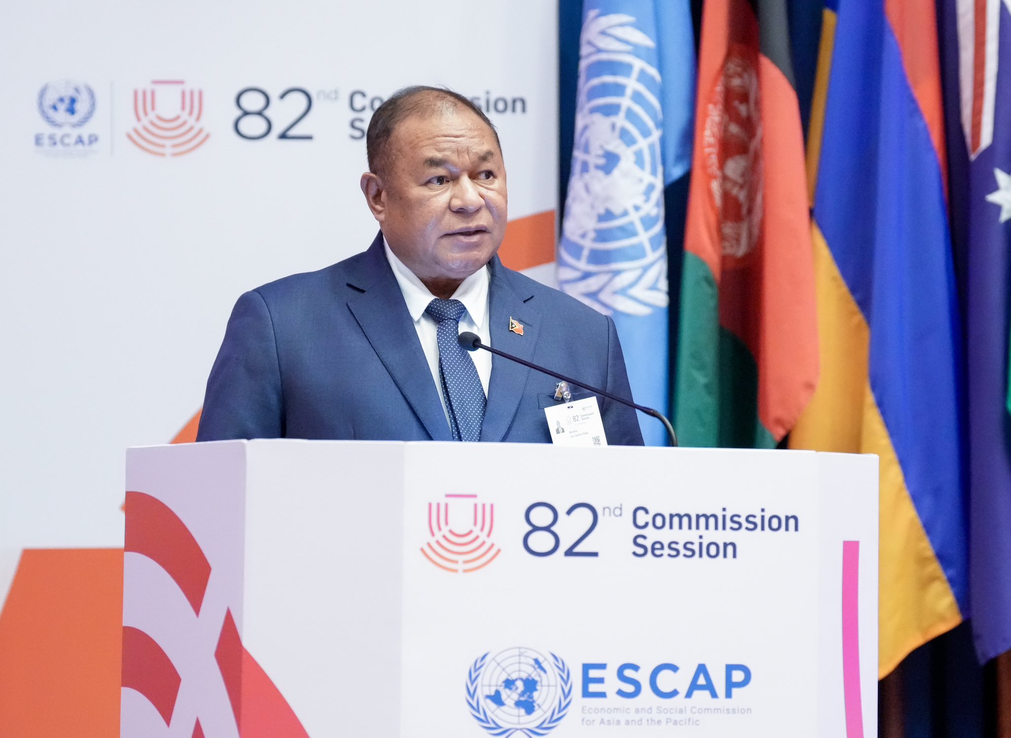 Timor-Leste Foreign Minister urges stronger regional cooperation at ESCAP session in Bangkok