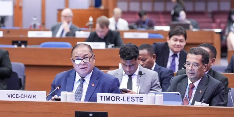 FM Bendito Freitas elected first Vice-Chair of ESCAP and Chairs the General Debate in Bangkok