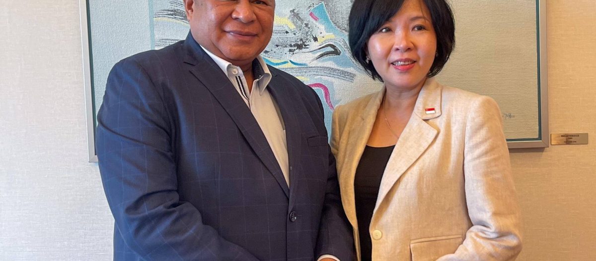 Foreign Minister Freitas meets newly appointed Singapore ambassador to Timor-Leste