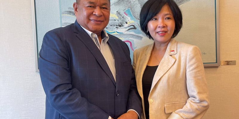 Foreign Minister Freitas meets newly appointed Singapore ambassador to Timor-Leste