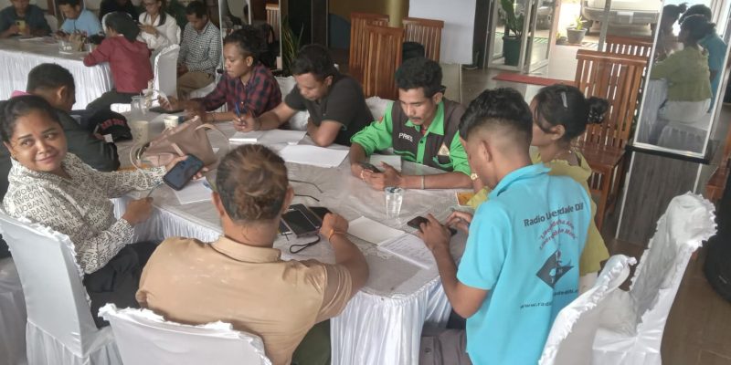 Twenty journalists attend Investigative Reporting Training in Maubisse