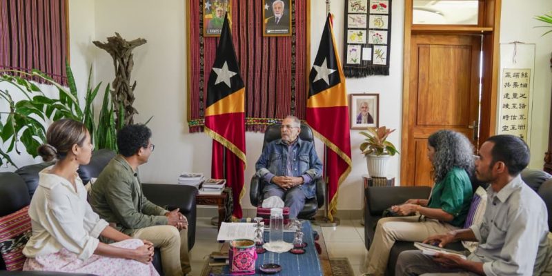 Ramos-Horta discusses State Budget and Eonomic Diversification with Lao Hamutuk