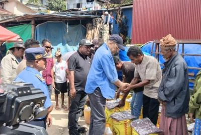 President Ramos-Horta delivers essential goods to underprivileged families in Maubisse