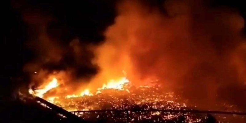 Thousands displaced after fire destroys 1,000 stilt homes in Malaysia’s Sabah