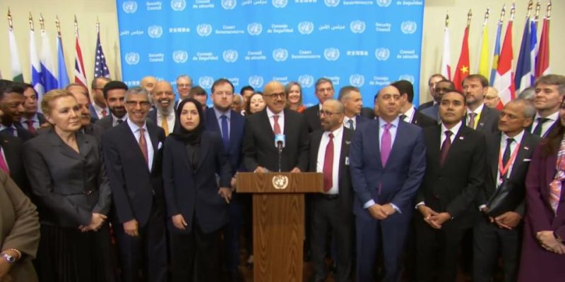 Timor-Leste joins Security Council stakeout calling for reopening of the Strait of Hormuz