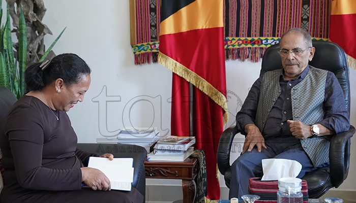 Ramos-Horta and finance minister discuss economic measures to cushion global crisis